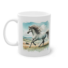 Aquarell Tasse - Pferd