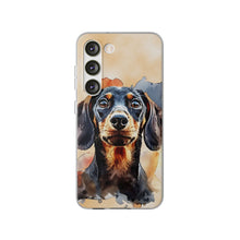 Aquarell-Dackel Handyhülle – Stilvoller Schutz für Ihr Samsung Galaxy 🐾