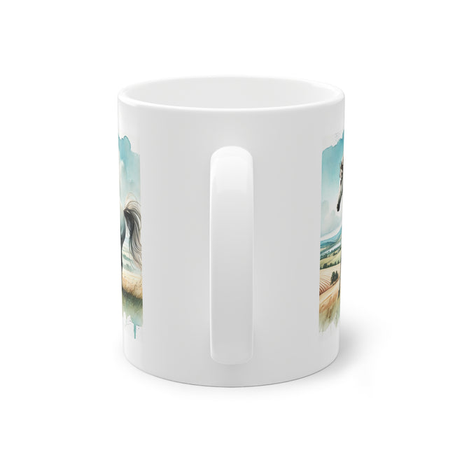 Aquarell Tasse - Pferd