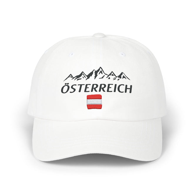 Österreich Kappe – Zeitloses Design mit Stil und Komfort | 100 % Baumwolle