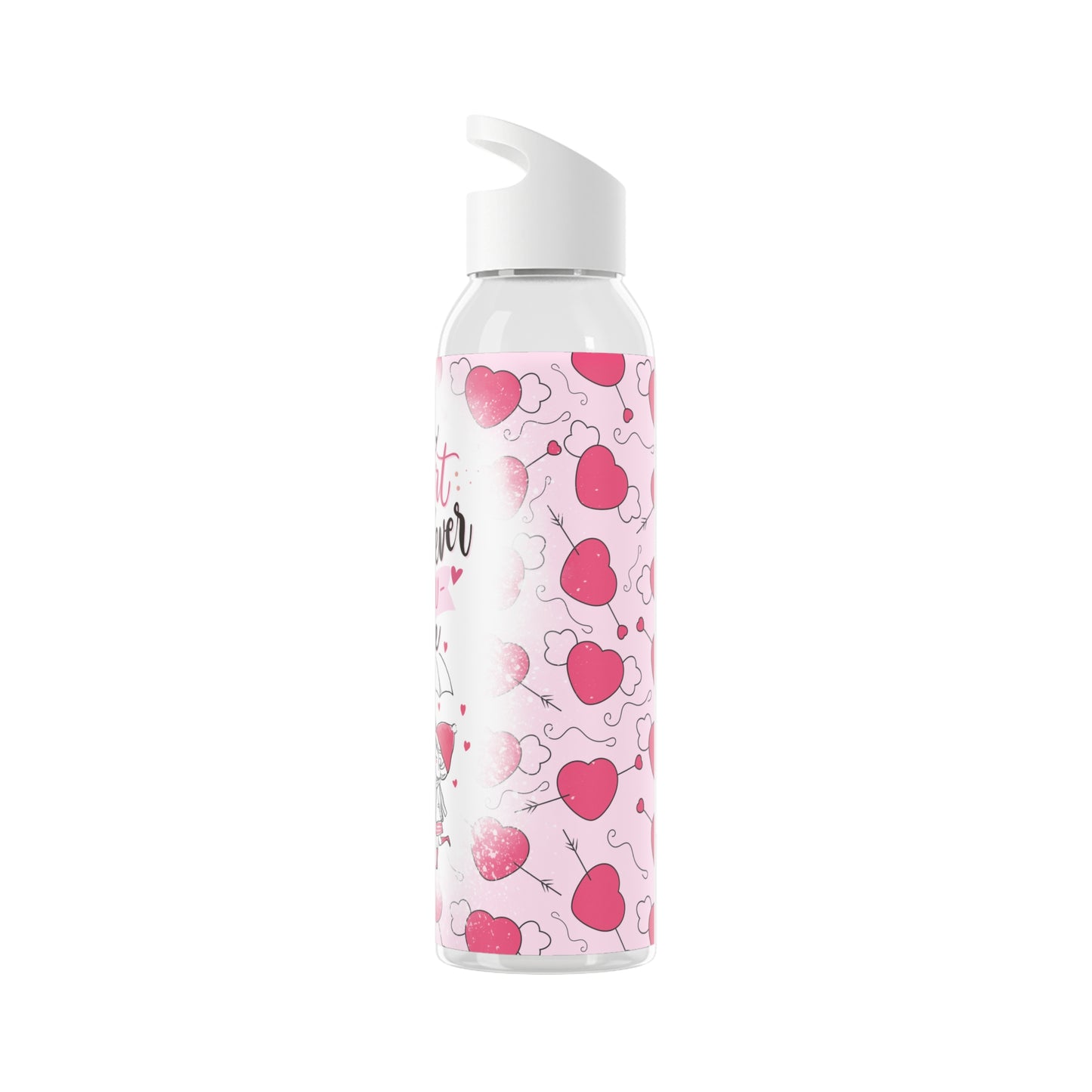 Wasserflasche "My Heart is Wherever You Are" BPA-frei