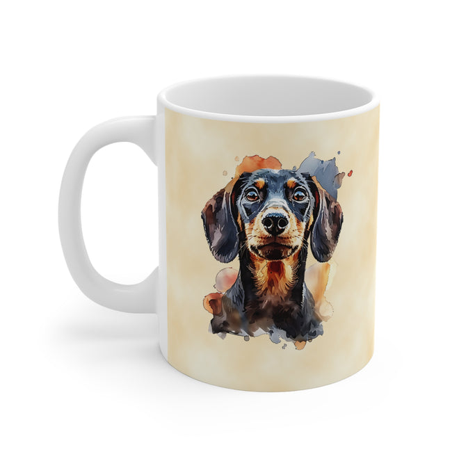 Dackel-Tasse – Ein minimalistischer Hingucker für Tierfreunde 🐾