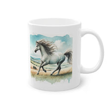 Aquarell Tasse - Pferd