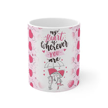 Liebevolle Tasse "My Heart is Wherever You Are" – Ein romantischer Alltagsbegleiter