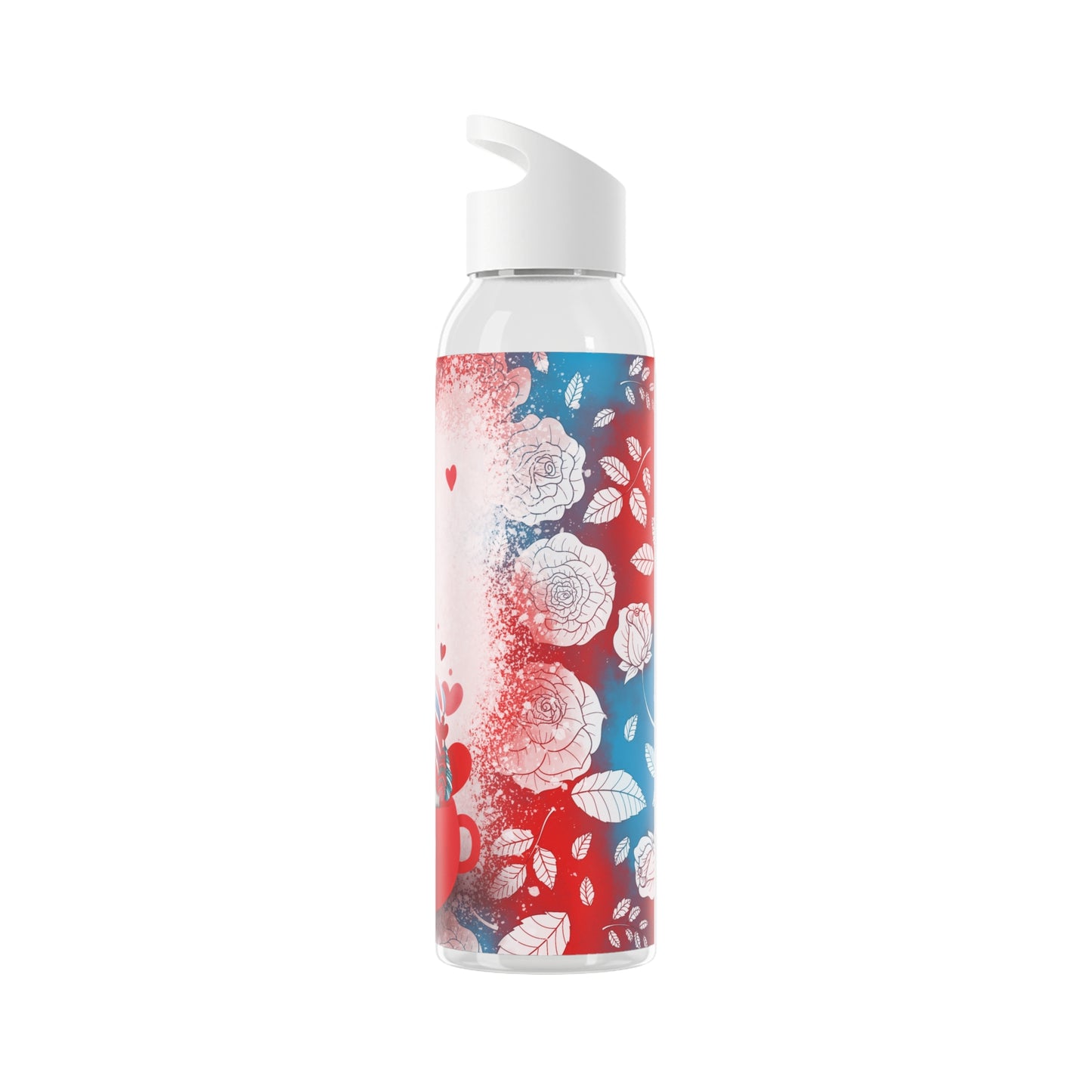 Romantisch - süße Wasserflasche mit Liebes - Gnome – 650 ml – Perfekt für Valentinstag & besondere Momente