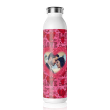 Personalisierte Thermoflasche mit romantischem Fotodesign – Liebe zum Detail!