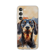 Aquarell-Dackel Handyhülle – Stilvoller Schutz für Ihr Samsung Galaxy 🐾