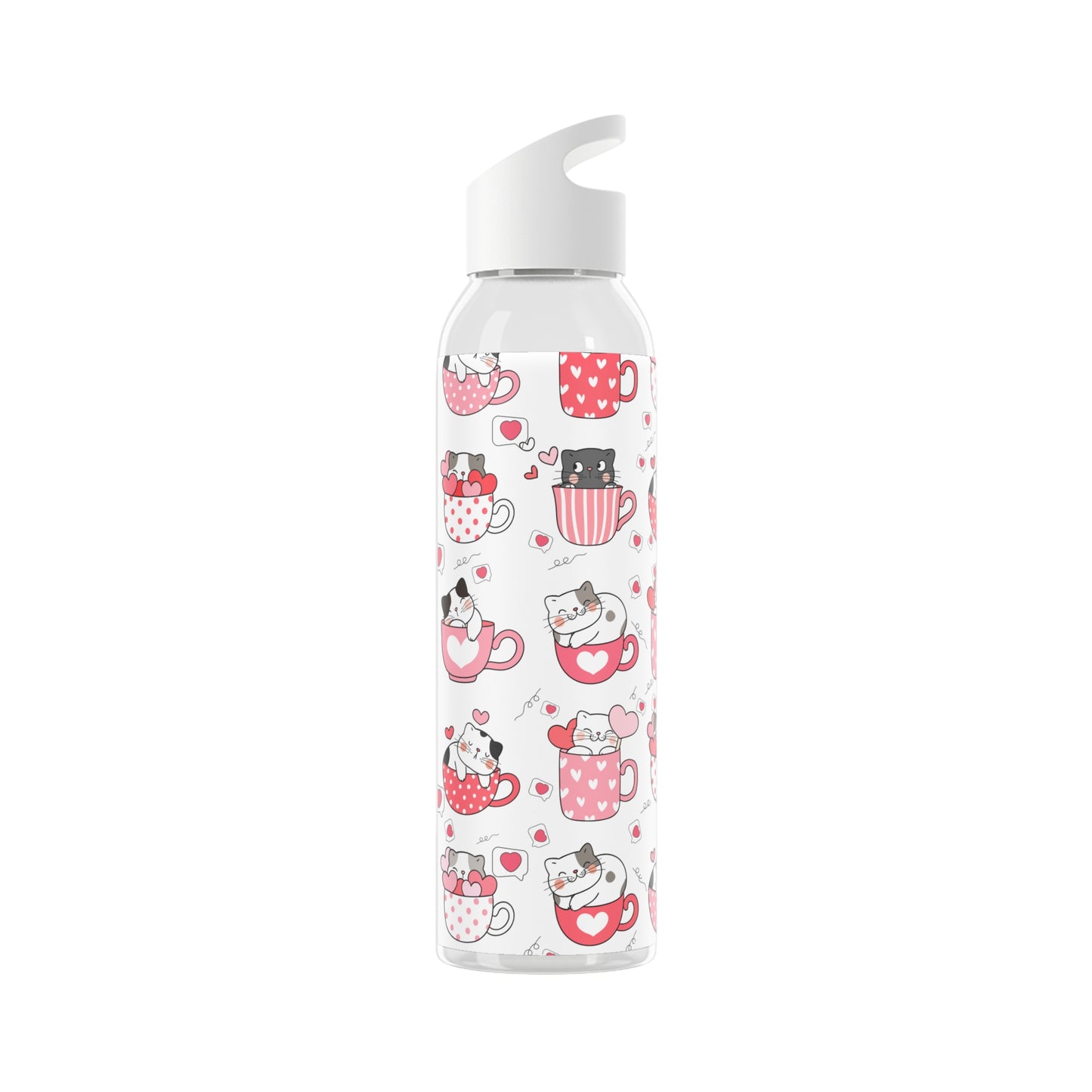 Kawaii Katzen Wasserflasche – Leicht, praktisch und süß