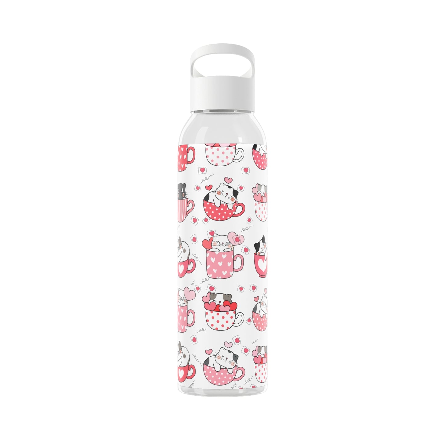 Kawaii Katzen Wasserflasche – Leicht, praktisch und süß