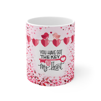 "Key to My Heart" – Ein Liebesbeweis in jeder Tasse!