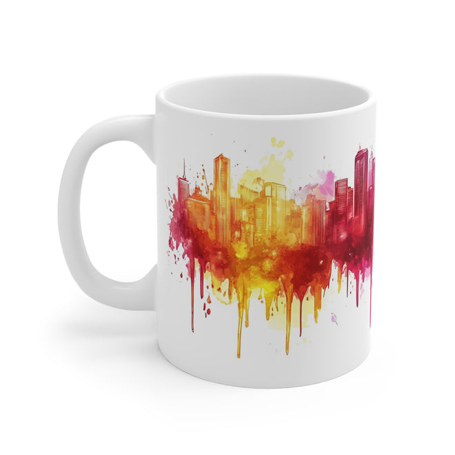 Rainbow Skyline - Tasse 🌇🌈