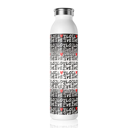 Edelstahl-Trinkflasche „Love Schriftzug“ – Modern, Stylisch, Einzigartig