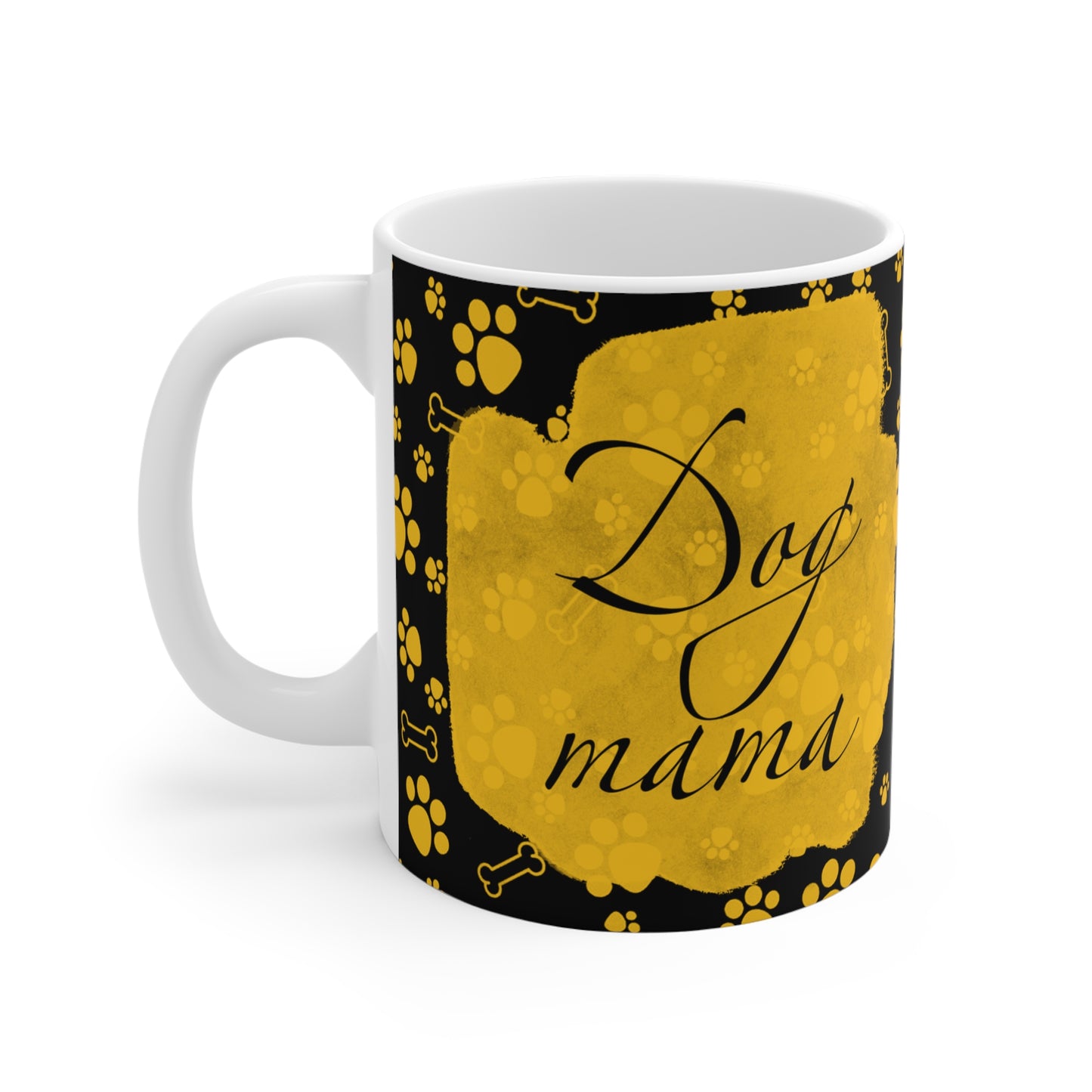 Personalisierte Tasse für Hundefreunde – "Dog Mama" mit Wunschfoto