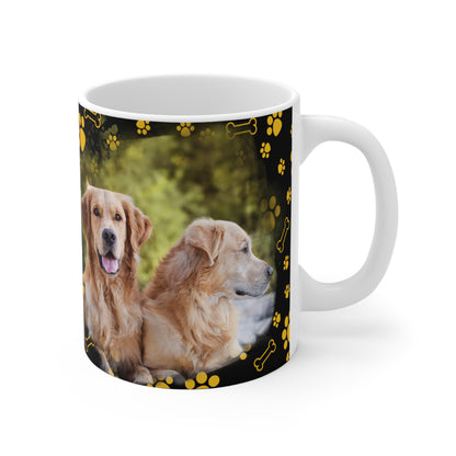 Personalisierte Tasse für Hundefreunde – "Dog Mama" mit Wunschfoto